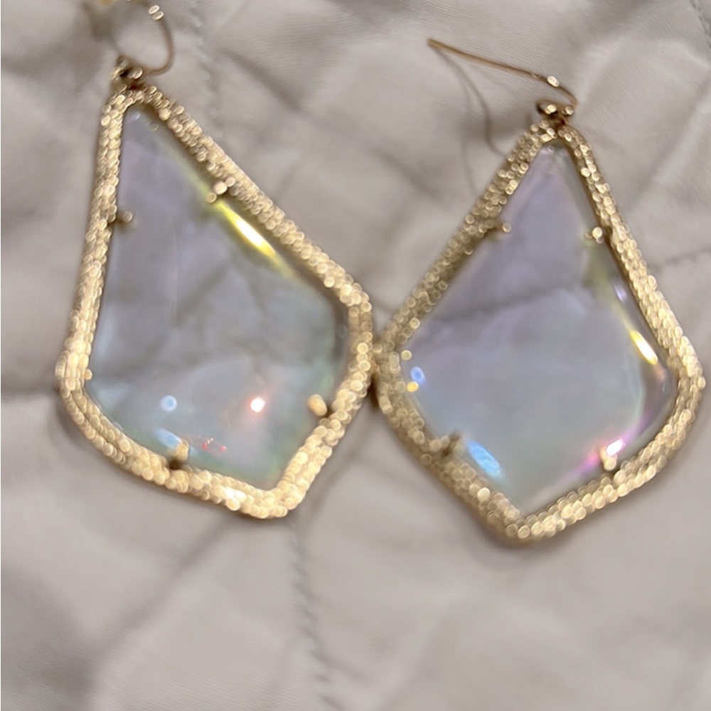Kendra Scott Large Iridescent Earings